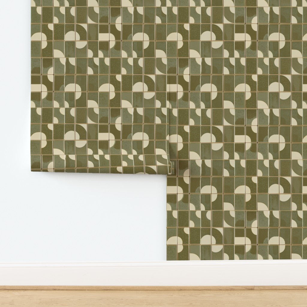 Abstract Ceramic Tile